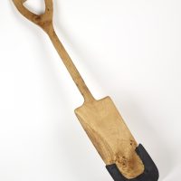 A reproduction Viking spade