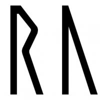 The name Skroppa in runes