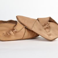 Pair of leather shoes
