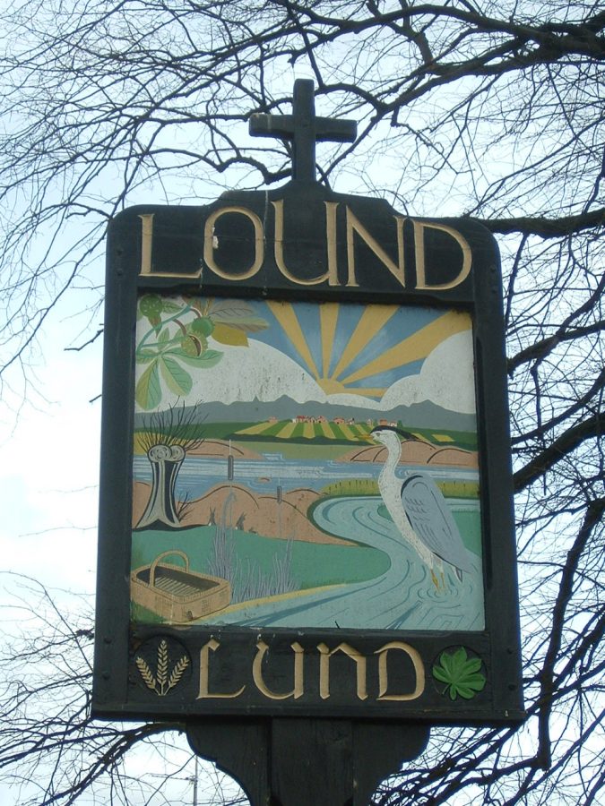 Village sign of Lound © Judith Jesch