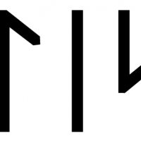 The name Blesi in runes