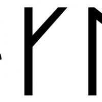 The name Langlíf in runes