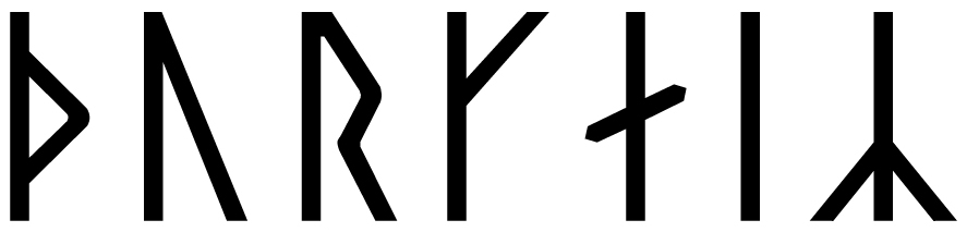 The name Þorgeirr in runes