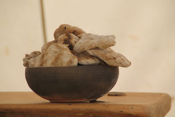 Viking-style bread at Hedeby. (c) Dr Steven P. Ashby