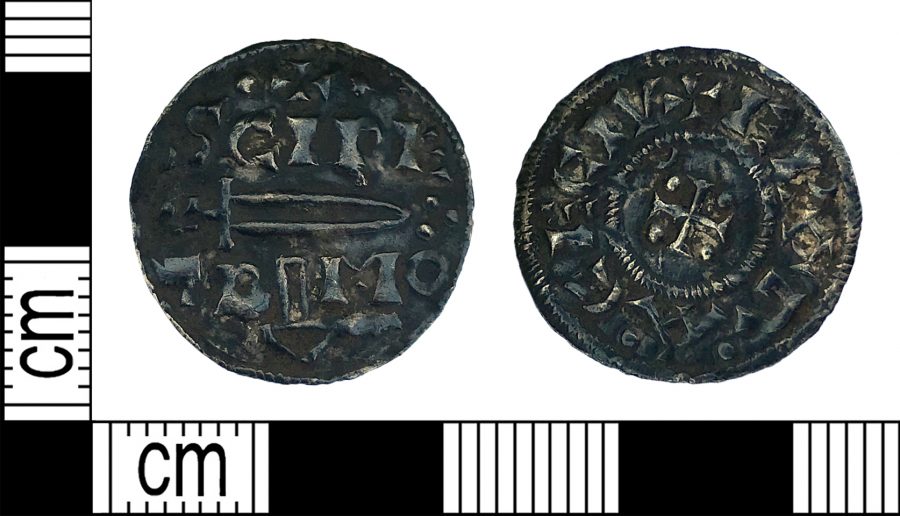 Viking silver penny (c) Portable Antiquities Scheme, CC BY-SA 2.0