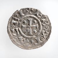 A silver penny from the Scandinavian kingdom of York found at Thurcaston, Leicestershire © The Fitzwilliam Museum, Cambridge