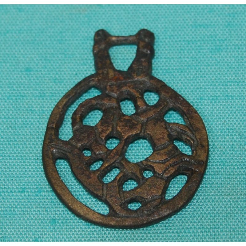 Copper Alloy Pendant (L.A18.1860.0.0) (c) Leicester City Council Arts and Museums, used with permission