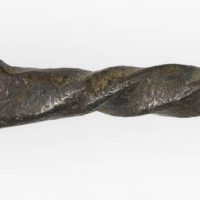 A fragment of a silver ear-spoon found in Torksey, Lincolnshire. © The Fitzwilliam Museum, Cambridge