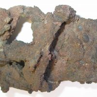 Iron buckle (c) Derby Museums 2019