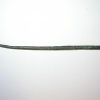 A ring-headed pin without its ring from Full Street, Derby, Derbyshire. (c) Derby Museum and Art Gallery
