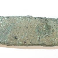 Copper ingot from Little Chester. (c) Derby Museums 2019