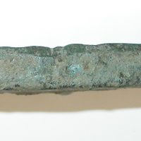 A copper alloy ingot from Little Chester, Derbyshire. (c) Derby Museum and Art Gallery