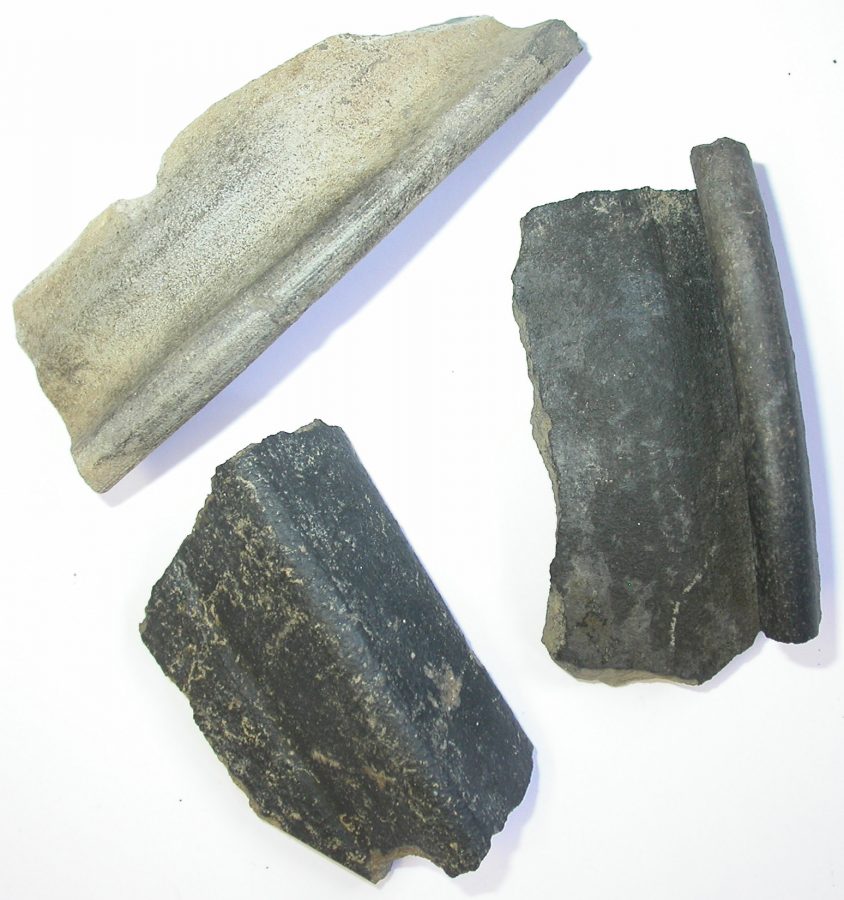 Early medieval pottery from the Magistrates Court site, Derby. (c) Derby Museum and Art Gallery