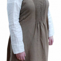 A set of reproduction women's clothing based on archaeological examples. (c) Adam Parsons of Blueaxe Reproductions