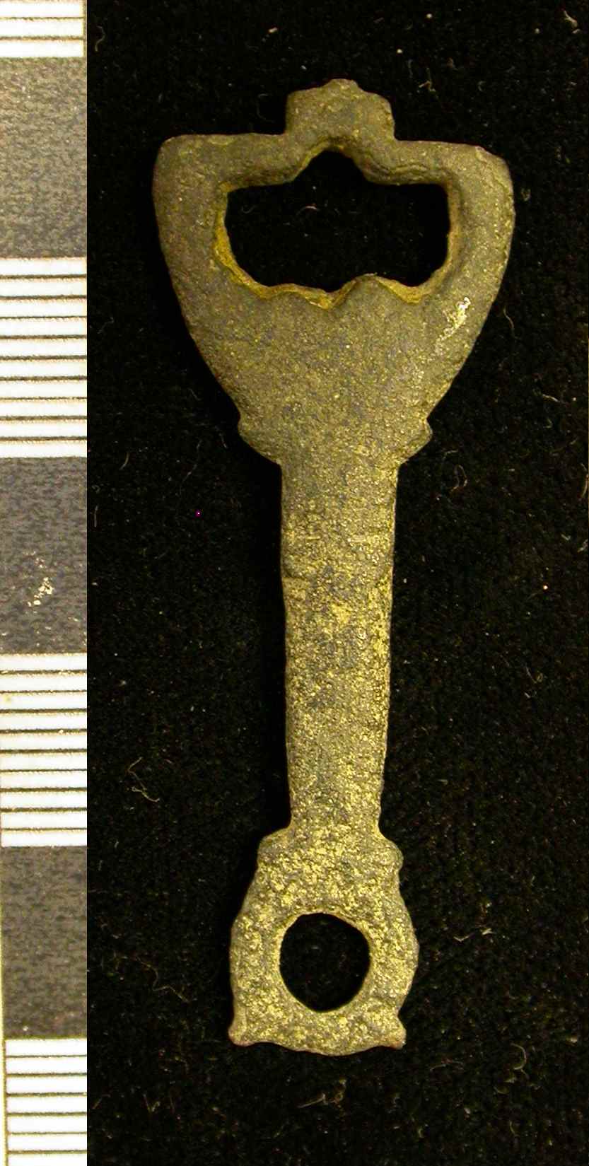 CopperAlloy Key (LEIC931912) · Vikings in the East Midlands