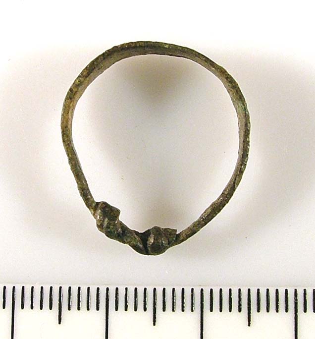 A copper-alloy finger-ring found near Aswarby and Swarby, Lincolnshire. (c) Portable Antiquities Scheme, CC BY-SA 4.0