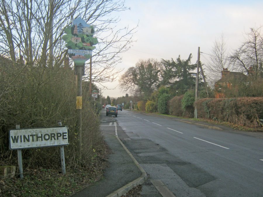 Winthorpe village sign