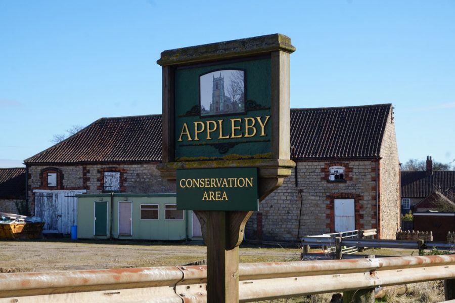Appleby village sign