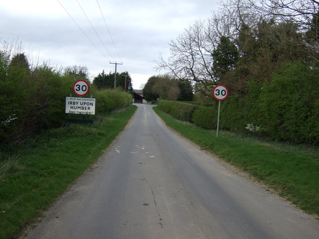 Irby upon Humber sign