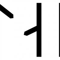 Klakk written in runes