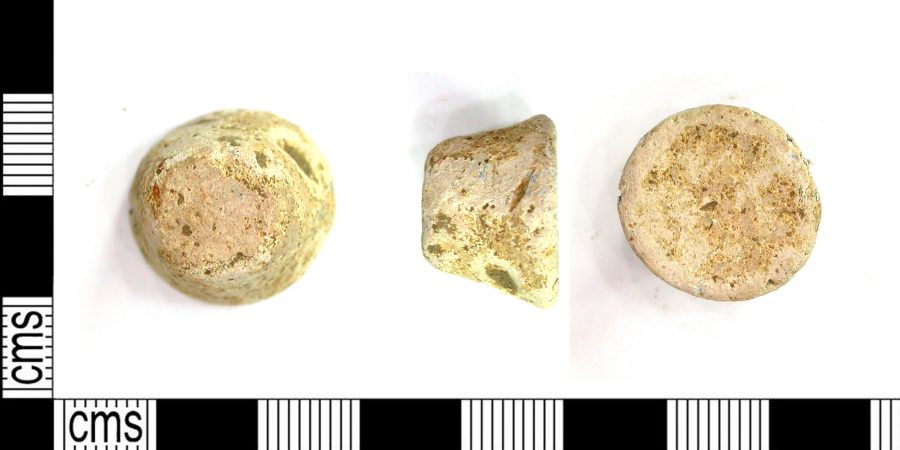 A lead-alloy gaming piece found in Rutland. (c) Portable Antiquities Scheme, CC BY-SA 2.0