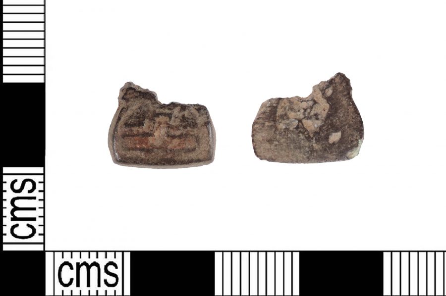 An Irish copper-alloy enamelled mount found near Torksey, Lincolnshire. (c) Portable Antiquities Scheme, CC BY-SA 2.0