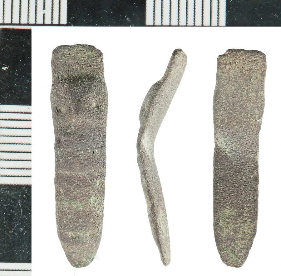 An Anglo-Scandinavian copper-alloy strap end found near Roxby cum Risby, Lincolnshire. (c) Leicestershire County Council, CC BY-SA 2.0