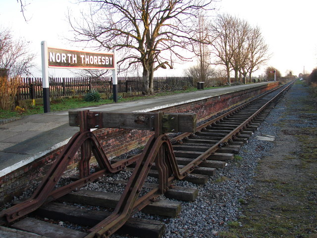 North Thoresby Station Sign