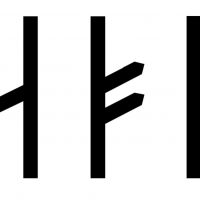 Api written in Viking Age runes (Group B)