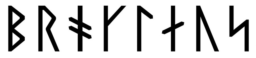 Broklaus written in Viking Age runes (Group A)