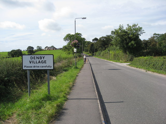 Denby Village Sign