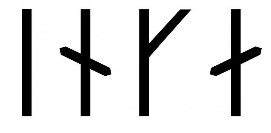 Inga written in Viking Age runes (Group A)