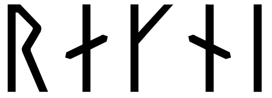 Ragni written in Viking Age runes (Group A)