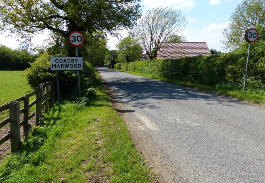 Goadby Marwood village sign